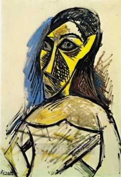 Woman naked study 1907 cubist Pablo Picasso Oil Paintings